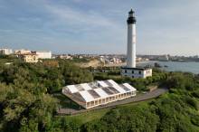 Chapîteau double  pour un repas de Gala à Biarritz